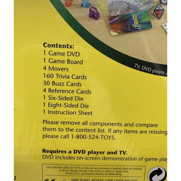 Scene It Jr. the DVD Movie Trivia Family Game Night Ages 8+, Brand New & Sealed - Picture 3 of 3